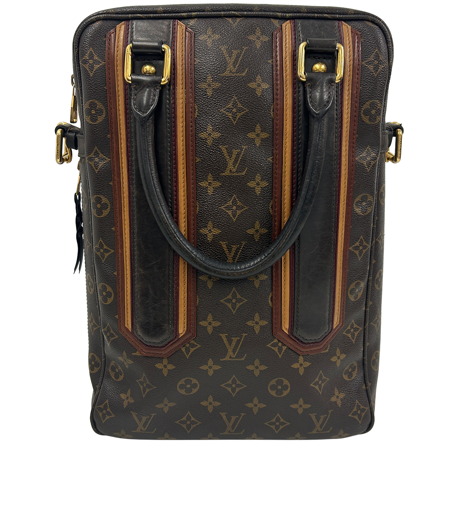 Bequia, 420&euro;, Bolso, Marrón, Canvas - General, Vista trasera